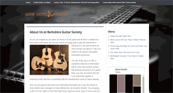 Desktop Screenshot of berkshireguitarsociety.org.uk